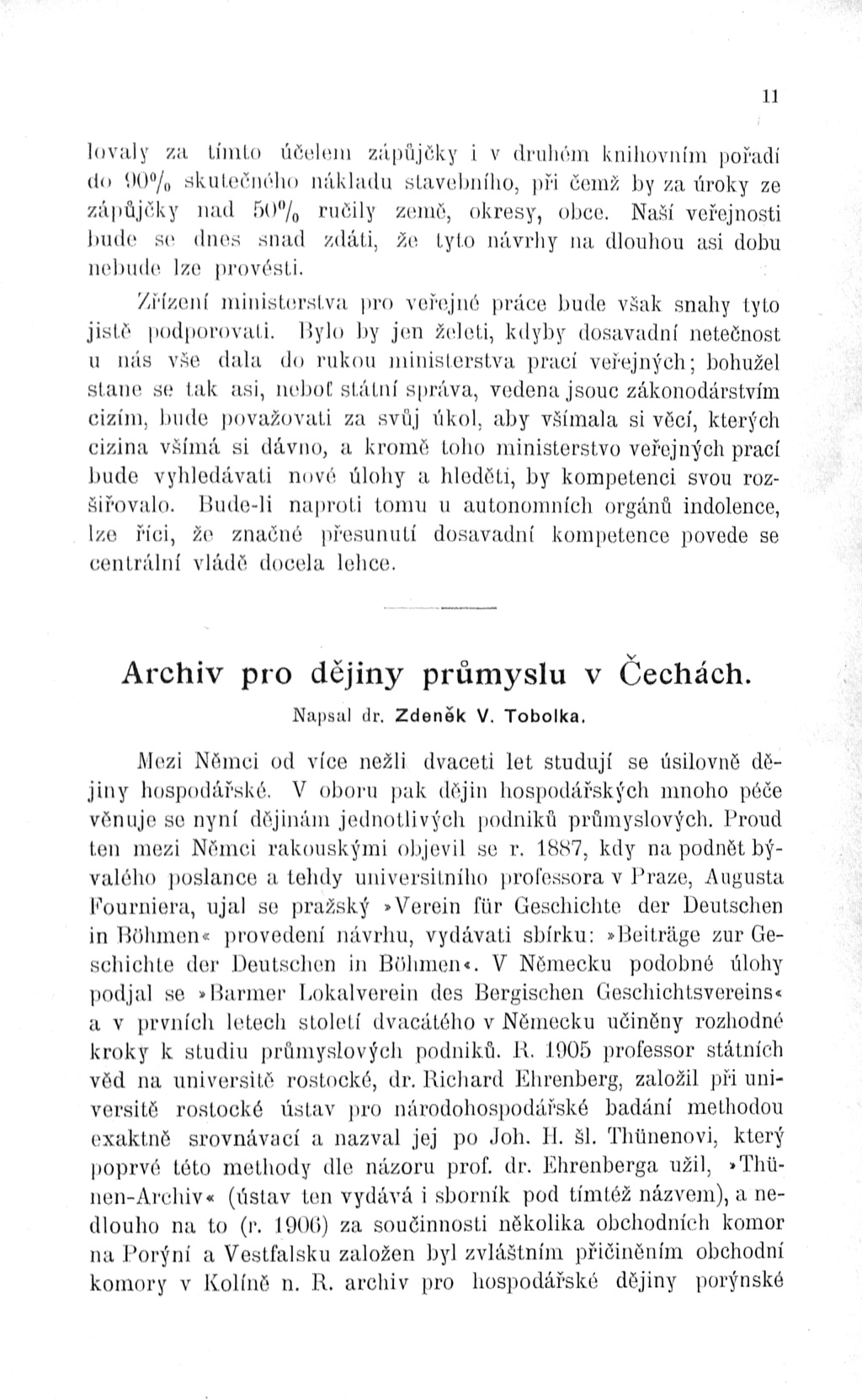 Archiv pro dějiny průmyslu v Čechách